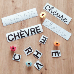 Kit de motricité fine - écriture chèvre