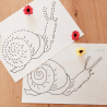 Kit de motricité fine - écriture escargot