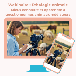Webinaire : Ethologie animale - mieux connaître et apprendre à questionner nos animaux médiateurs