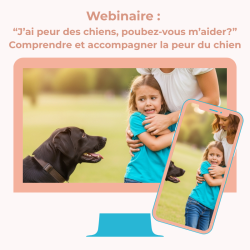 Webinaire : "J'ai peur des chiens, pouvez-vous m'aider?" Comprendre et accompagner la peur du chien