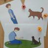 Test de consentement à la caresse chez le chat